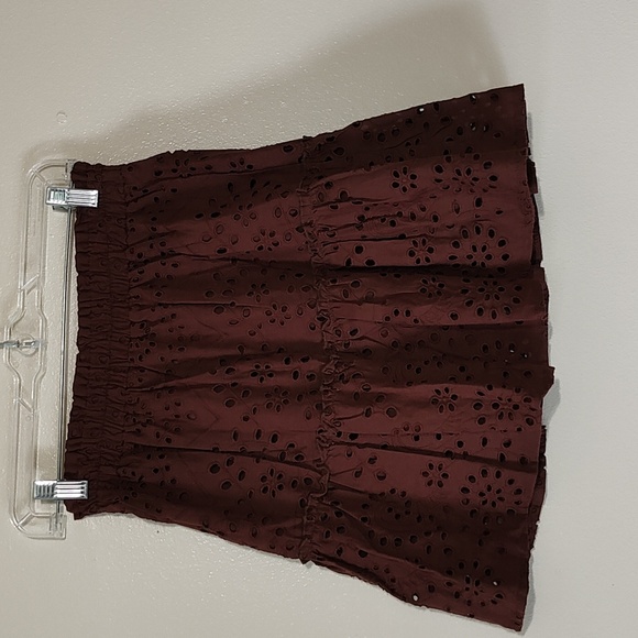 Bishop + Young Lace Ruffle Mini Skirt NWT - Picture 2 of 11